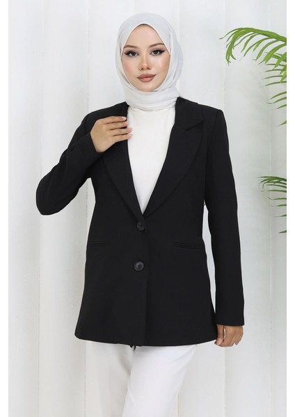 Kadın Ceket Siyah 6146