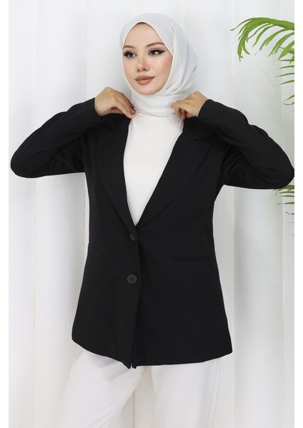 Kadın Ceket Siyah 6146 modelleri