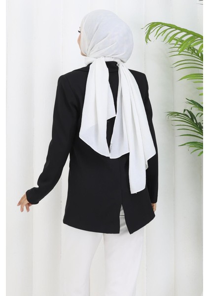 Kadın Ceket Siyah 6146 fırsatları