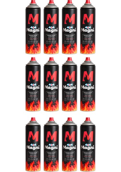 Yangın Söndürücü Sprey 500 ml 12LI