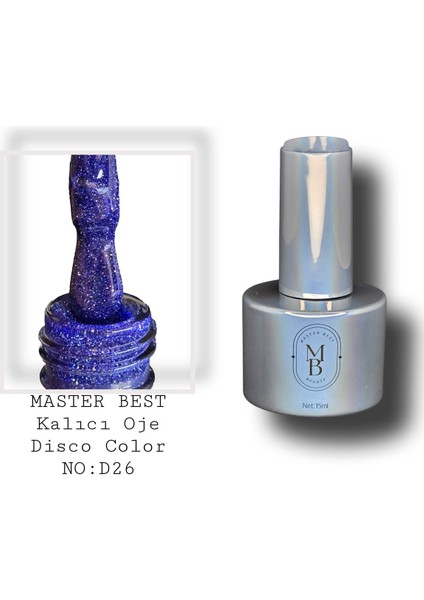 Kalıcı Oje Disco 15 ml D26