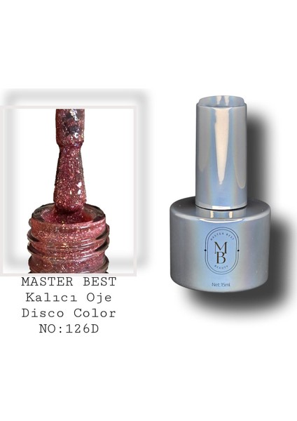 Master Best Kalıcı Oje Disco 15 ml 126D
