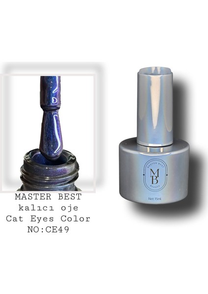 Kalıcı Oje Cat Eyes 15 ml CE49