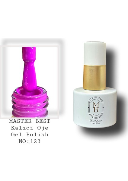 Kalıcı Oje 15 ml 123