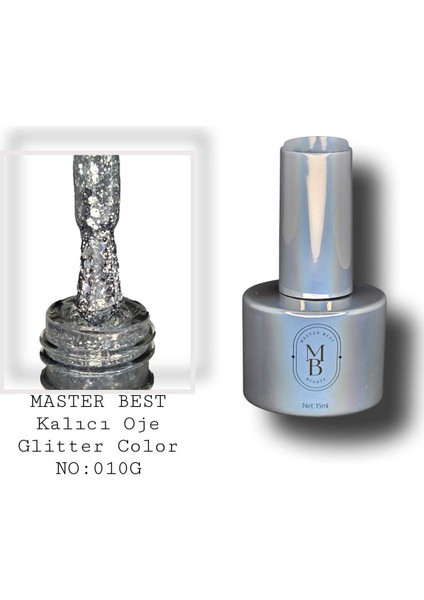 Kalıcı Oje Glitter 15 ml 010G