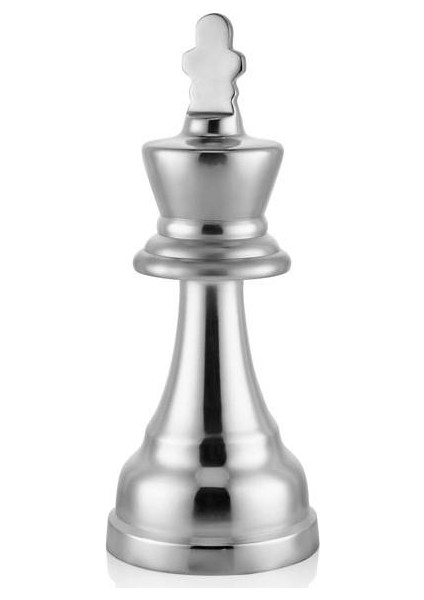 Chess King Nickel 25 x 58 cm