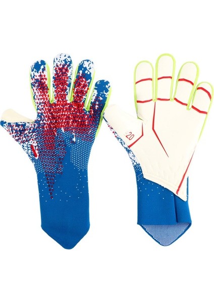 Mkjinmei Lateks Futbol Kaleci Eldiveni Profesyonel Futbol Topu Kaleci Eldivenleri Yetişkinler Kalınlaşmış (Yurt Dışından)