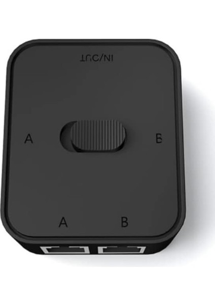 2 Giriş 1 Çıkış / 1 Giriş 2 Çıkış Manuel Ethernet Anahtarı | 1000MBPS RJ45 Splitter