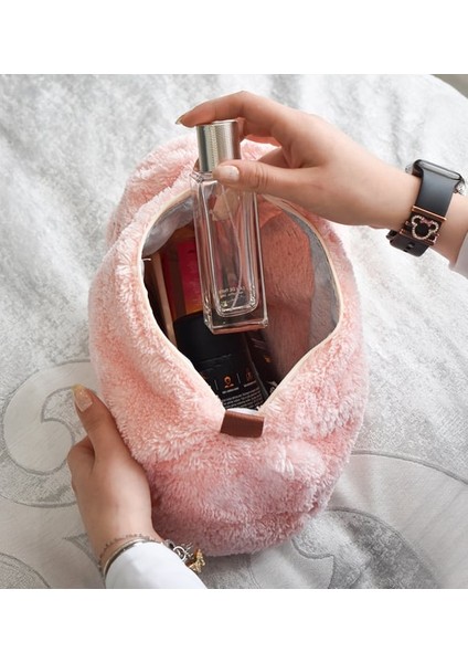 Peluşçu Dayı Peluş Seyahat Çantası (Uzun Tüylü) - Yumuşak ve Şık Tasarım