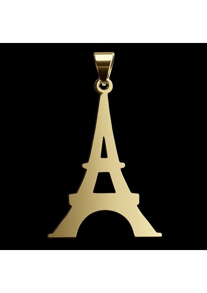 8 Ayar Altın Kolye Ucu Eiffel Kulesi GM4566 1 gr