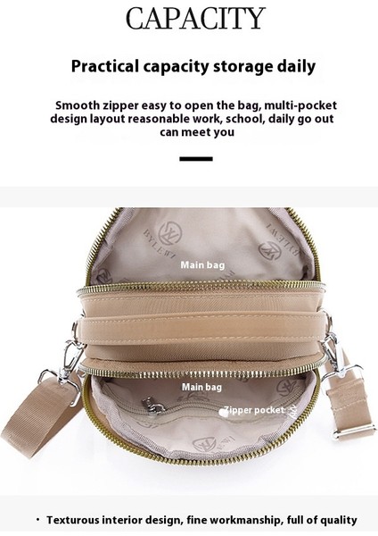 Moda Hundred Crossbody Çanta Kadın Cep Telefonu Çantası Günlük Omuz Çantası (Yurt Dışından) fırsatları