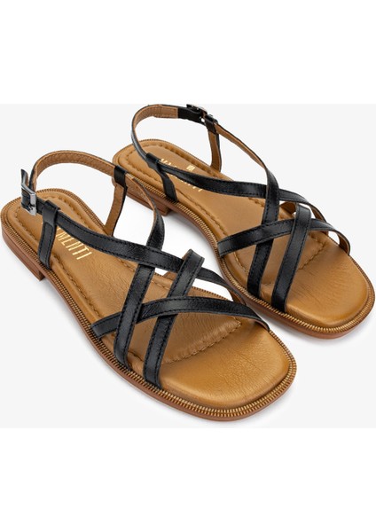 Kadın Deri Altın Rugan Düz Sandalet 838 16213 Bn Sndlt Y25 Altın Rgn fiyatları