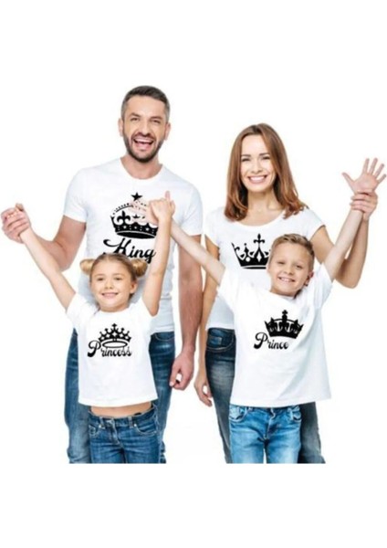 4 Lü Aile Kombin Tshirt