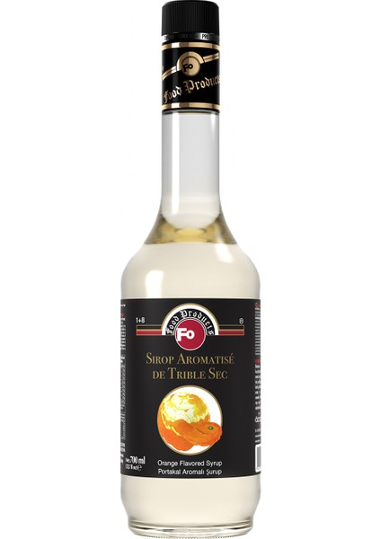 Triple Sec Portakal Aromalı Kokteyl ve Kahve Şurubu 700 ml
