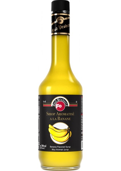Muz Kahve Kokteyl Şurubu 700 ml