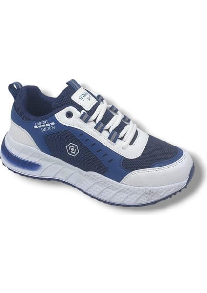 7620 Lacivert Bağcıklı File Spor Ayakkabı fırsatları