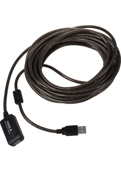 10M USB 2.0 Uzatma Aktif/ Tekrarlayıcı 480 Mbp Aktif USB Uzatma Kablosu (Yurt Dışından)
