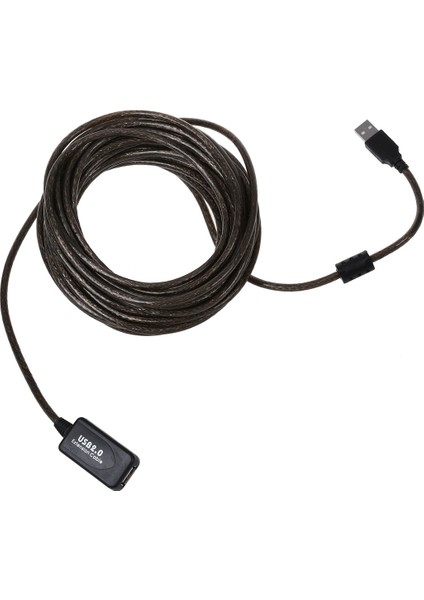 10M USB 2.0 Uzatma Aktif/ Tekrarlayıcı 480 Mbp Aktif USB Uzatma Kablosu (Yurt Dışından)