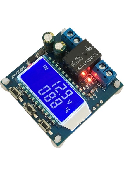 XY-CD60L Akü Şarj Kontrol Modülü Tam Güç Kapalı Dc Voltaj Koruması Düşük Voltaj Güç Kapalı Koruma Modülü (Yurt Dışından)