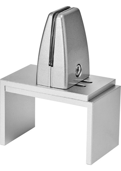 Paket Gümüş Hapşırık Koruyucu Kelepçe Desteği Ofis Masası Bölme Tutucu Ayarlanabilir Masa Sabitleme Ekran Klipsi (Yurt Dışından)