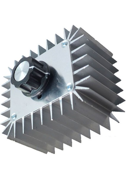 Ac 220V 5000W Scr Voltaj Regülatörü Motor Hız Kontrol Cihazı Işık Kısma Kısıcı Termostat 5000W Motor Hız Kontrol Cihazı (Yurt Dışından)