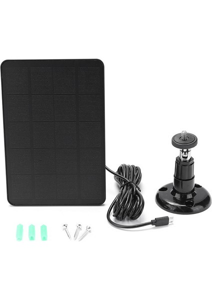 4W 5V Güneş Pili Şarj Cihazı USB Şarjlı Taşınabilir Güneş Panelleri Güvenlik Kamerası/küçük Ev Aydınlatma Sistemi Için (Yurt Dışından) modelleri