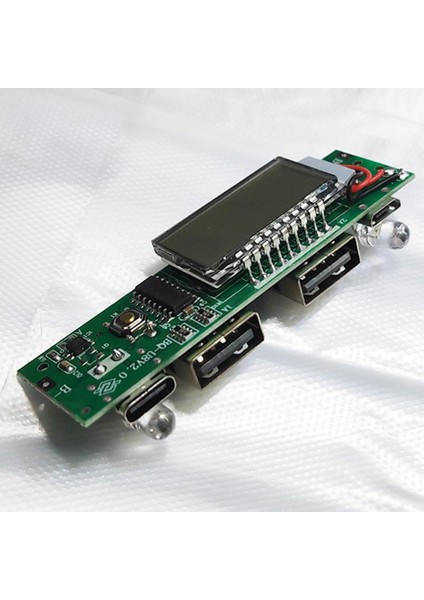 Lityum Pil Şarj Cihazı Kurulu LED Çift USB 5 V 2.4A Devre Kartı Mikro/tip-C USB Güç Bankası 18650 Şarj Modülü (Yurt Dışından) fırsatları