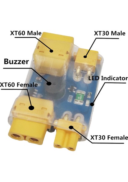 XT30 / XT60 Akıllı Duman Durdurucu Kısa Devre Koruma Fişi Fpv Drone Parçası Için (Yurt Dışından) fiyatları