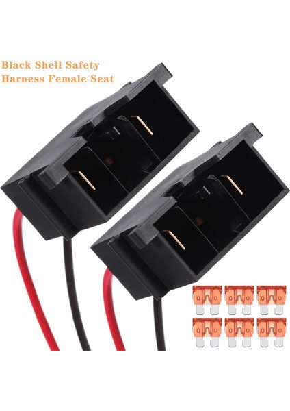 2 Adet Yedek 12 Volt Güç Adaptörü Kablo Demeti 6 Adet Sigorta, 12V Akü Demeti Binilebilir Oyuncaklar Için (Yurt Dışından) fırsatları