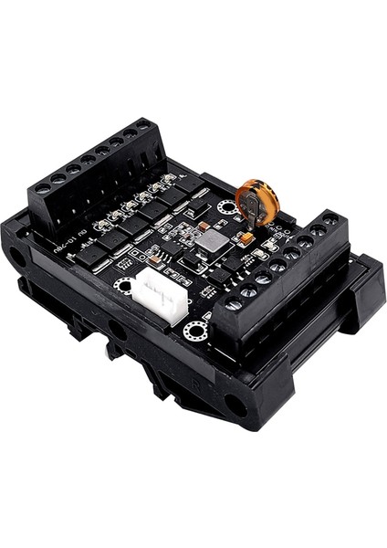FX1N-14MT Plc Endüstriyel Kontrol Kartı+Kasa Plc Modülü Kılavuz Ray Gecikme Rölesi Modülü ile Analog Giriş/çıkış (Yurt Dışından)