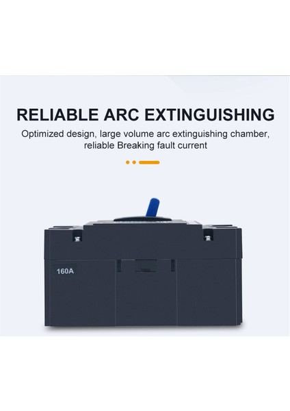 Tomzn 2p Dc 1000V Güneş Kalıplı Kasa Devre Kesici Mccb Aşırı Yük Koruması Şalter Koruyucusu Güneş Fotovoltaik Pv Için, 125A (Yurt Dışından)