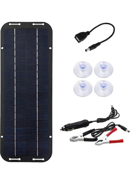 60W 12V Güneş Paneli Kiti Su Geçirmez Açık Kamp Akü Şarj Cihazı USB Araç Şarj Cihazı ile Güneş Plakası Araba Rv Karavan Için (Yurt Dışından) fırsatları