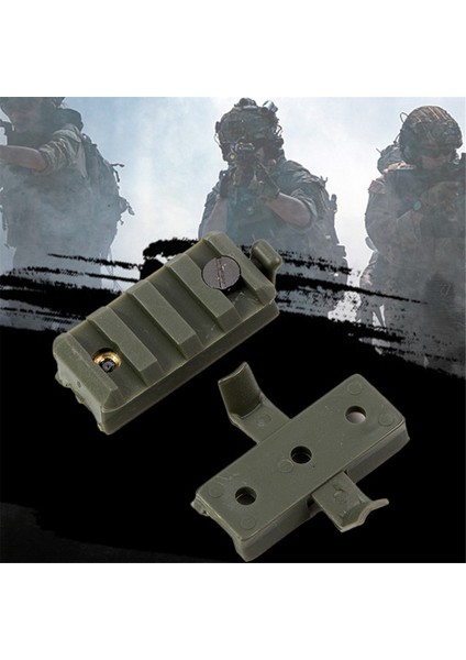 1 Çift Naylon Kurşun Raylı Kask El Feneri Klipsi Ray Kaydırıcısı Evrensel Kask 20MM Aksesuarları El Feneri Klipsi, B (Yurt Dışından) indirimleri