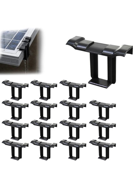 16 Adet 35MM Güneş Panelı Su Drenaj Klipleri, Pv Modülleri Su Tahliyesi Için Klipler Fotovoltaik Panel Su Tahliye Klipleri (Yurt Dışından) fiyatları