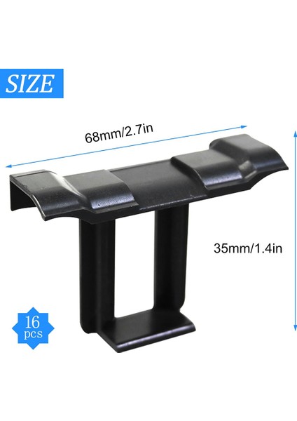 16 Adet 35MM Güneş Panelı Su Drenaj Klipleri, Pv Modülleri Su Tahliyesi Için Klipler Fotovoltaik Panel Su Tahliye Klipleri (Yurt Dışından) modelleri