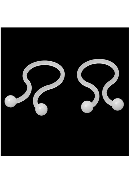 Beyaz Naylon Yuvarlak Uçlu Twist Kilit Kablo Bağı 100 Adet (Yurt Dışından) fırsatları