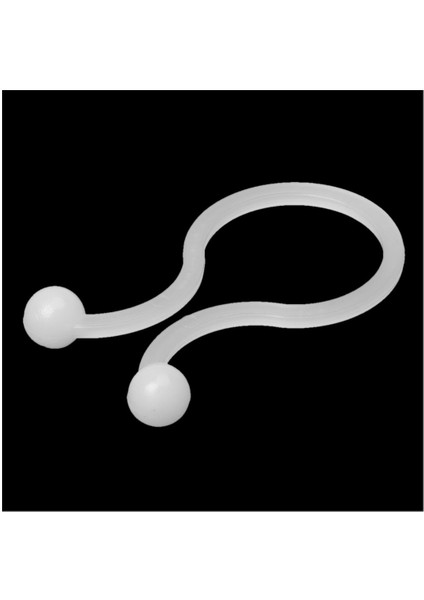 Beyaz Naylon Yuvarlak Uçlu Twist Kilit Kablo Bağı 100 Adet (Yurt Dışından) indirimleri