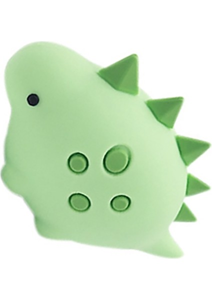 Kablo Koruyucu Sarıcı USB Şarj Veri Kablosu Tel Koruma Üç Sevimli Dinozor Karikatür Kordon Koruyucu (Yurt Dışından) modelleri