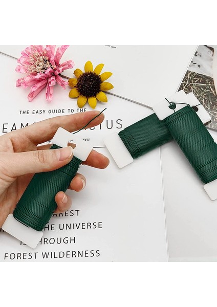 Paket Çiçek Teli Esnek Kürek Tel Çiçekçi El Sanatları, Çelenkler, Ağaç, Çelenk ve Çiçek Çiçek Aranjmanı Için Yeşil Tel (Yurt Dışından) fiyatları