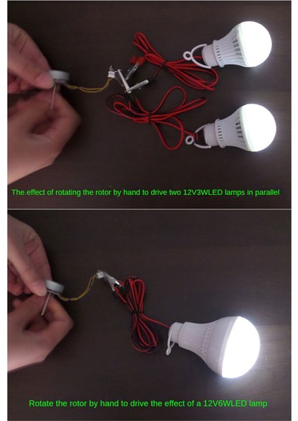 Rüzgar Gücü El Kranklı Jeneratör Motoru Üç Fazlı Ac Mikro Fırçasız 3-24V Mikro Hidrolik Jeneratör Güç Ekipmanı (Yurt Dışından) fırsatları