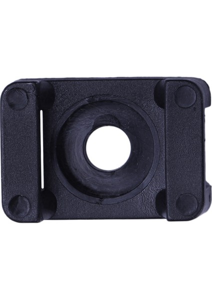 Vida Braketi Montaj Sele Tabanları Kablo Bağı Braketi 23MMX16MM 30 Adet Siyah (Yurt Dışından) indirimleri