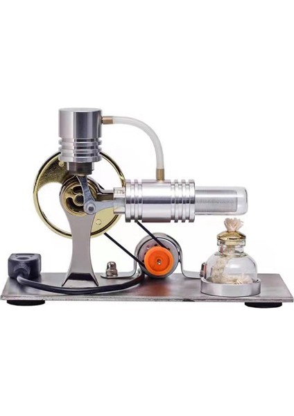 L-Shape Stirling Motor Modeli, USB Konektörlü ve Gece Işığı, Stirling Motor Modeli Eğitici Oyuncak (Yurt Dışından) modelleri