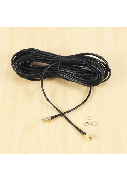 Rp - Sma Erkek - Dişi Wifi Anten Konnektörü Uzatma Kablosu Siyah 10 M (Yurt Dışından) indirimleri