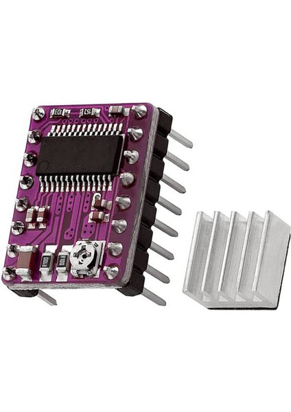 5 Adet Step Motor Sürücü Kartı Stepstick DRV8825 Step Sürücü Kontrol Cihazı Step Motor Modülü Radyatör Isı Emici (Yurt Dışından) modelleri