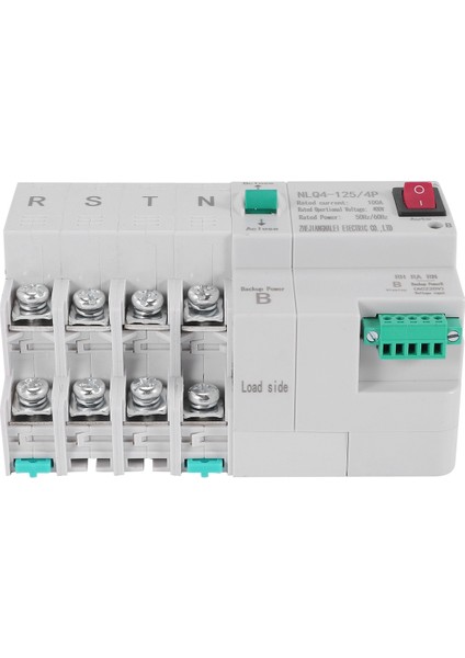 Mcb Tipi Çift Güç Otomatik Transfer Anahtarı 4p 100A Ats Devre Kesici Elektrik Anahtarı (Yurt Dışından) modelleri