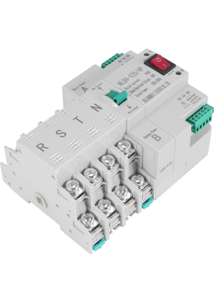 Mcb Tipi Çift Güç Otomatik Transfer Anahtarı 4p 100A Ats Devre Kesici Elektrik Anahtarı (Yurt Dışından) fırsatları