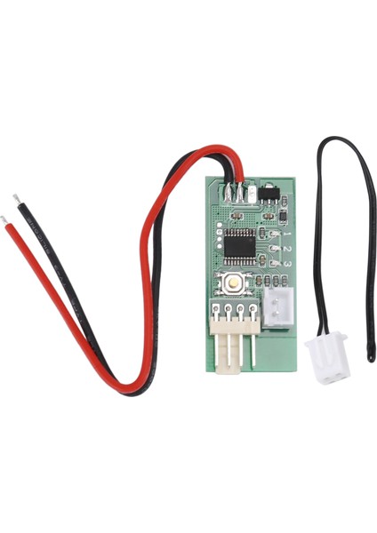 Dc 12V 4 Telli Pwm Fan Sıcaklık Kontrolü Hız Kontrol Cihazı Vali Regülatörü Pc Bilgisayar Cpu Fan Soğutucu Alarmı (Yurt Dışından)