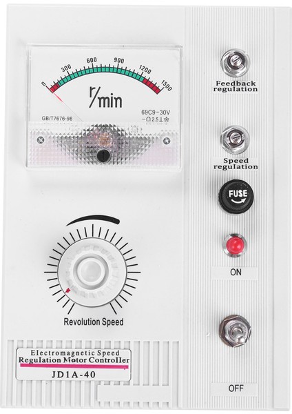 JD1A-40 Ac Motor Hız Kontrol Cihazı 15-40KW Dc 90 V 5A Motor Hızı Nokta Regülatörü 132-1320RPM Denetleyici IP55 Toz Geçirmez (Yurt Dışından)