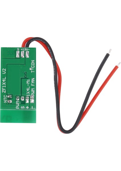 Dc 12V 4 Telli Pwm Fan Sıcaklık Kontrolü Hız Kontrol Cihazı Vali Regülatörü Pc Bilgisayar Cpu Fan Soğutucu Alarmı (Yurt Dışından)
