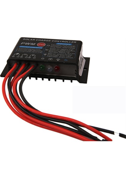 10A 12V IP67 Su Geçirmez Güneş Şarj Kontrol Cihazı Pwm Güneş Kontrol Regülatörü (Yurt Dışından)